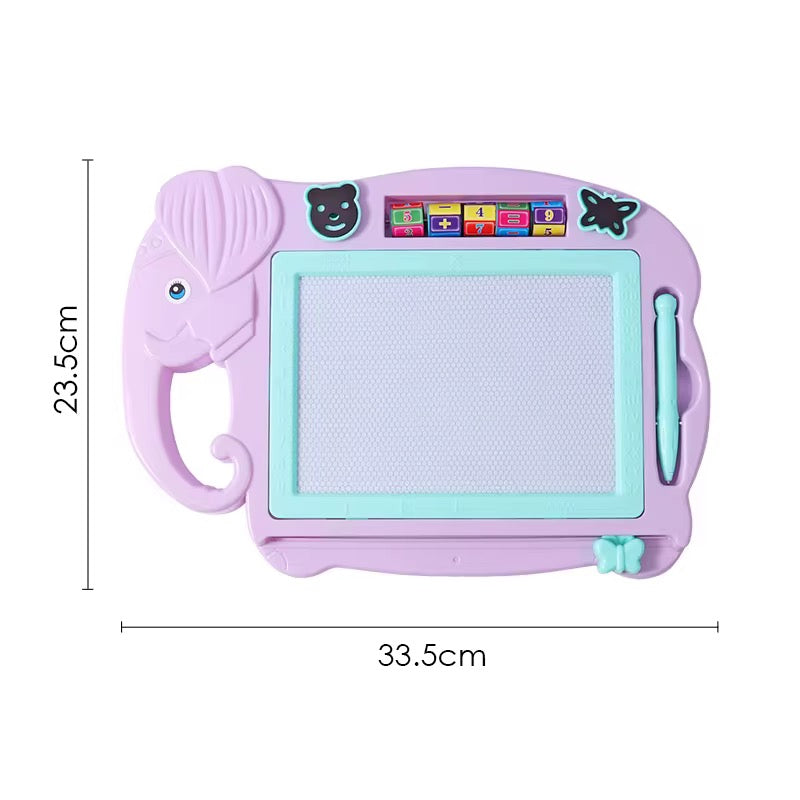 Elephant shape magic slate drawing board
