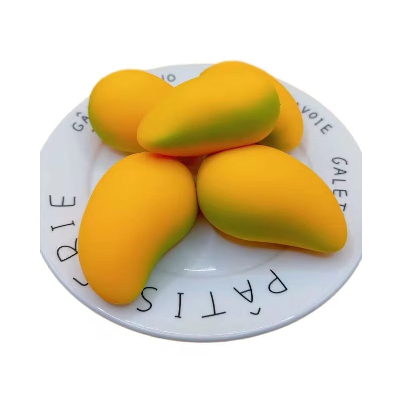 Mango-Shaped Stress-Free Squeezing Toy