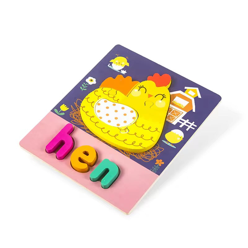 2 in 1 puzzle board for kids !