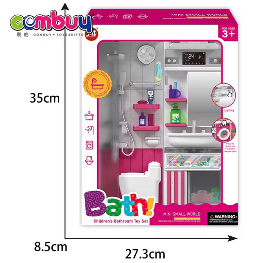 Bathroom Sink Bath Set – Complete Washroom Pretend Play Set
