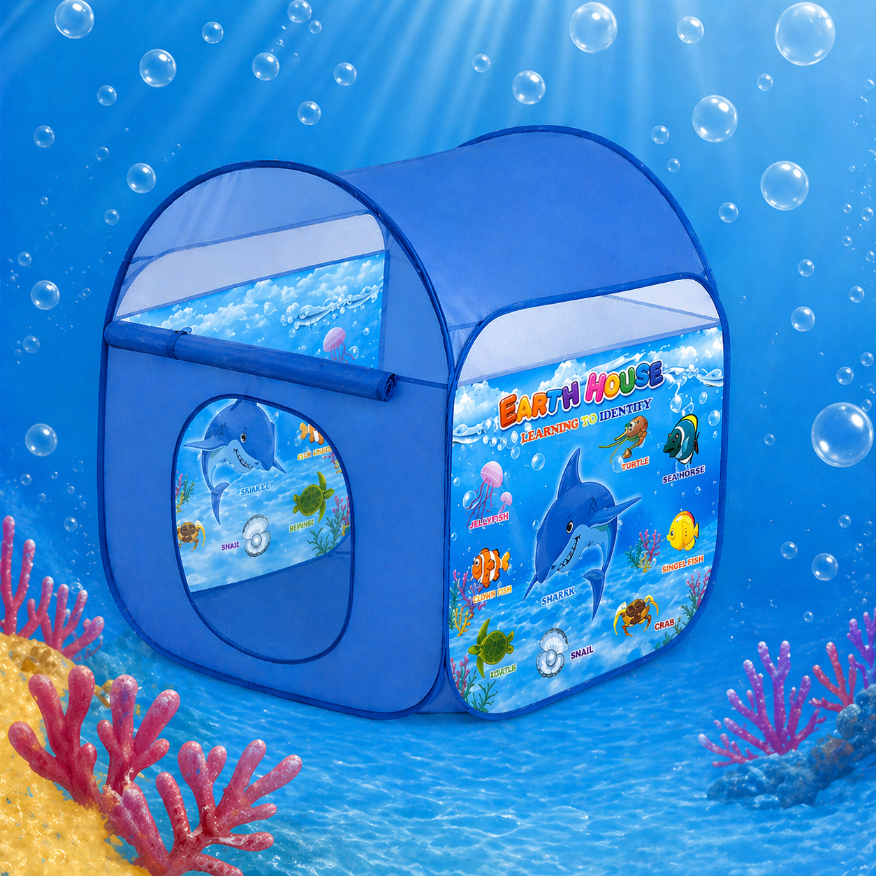Kids Play Tent House Earth House – Indoor & Outdoor Fun Tent