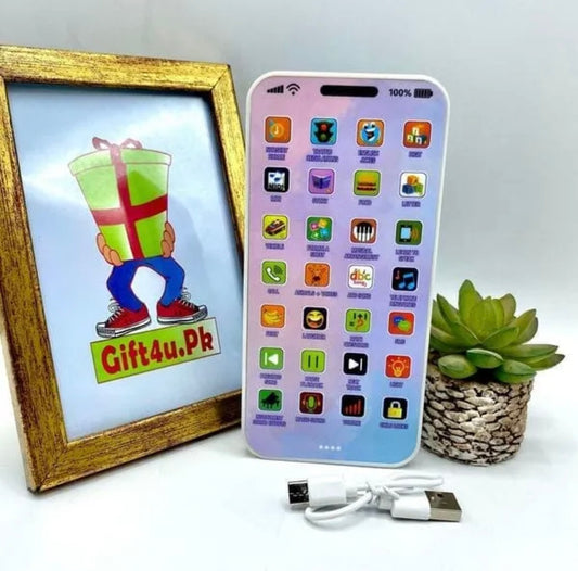 Rechargeable iphone 17 pro max |Kids version| Educational Fun learning iphone Toy