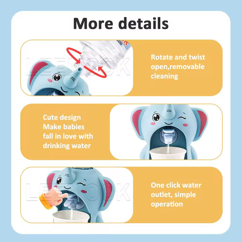 Elephant dispenser toy for kids