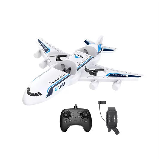 Remote Control Passenger Airplane – 2.4GHz RC Aircraft with 360° Rolls &amp; Flight Circling