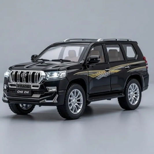Prado Diecast RC Car with Remote Control – Opening Doors & Bonnet