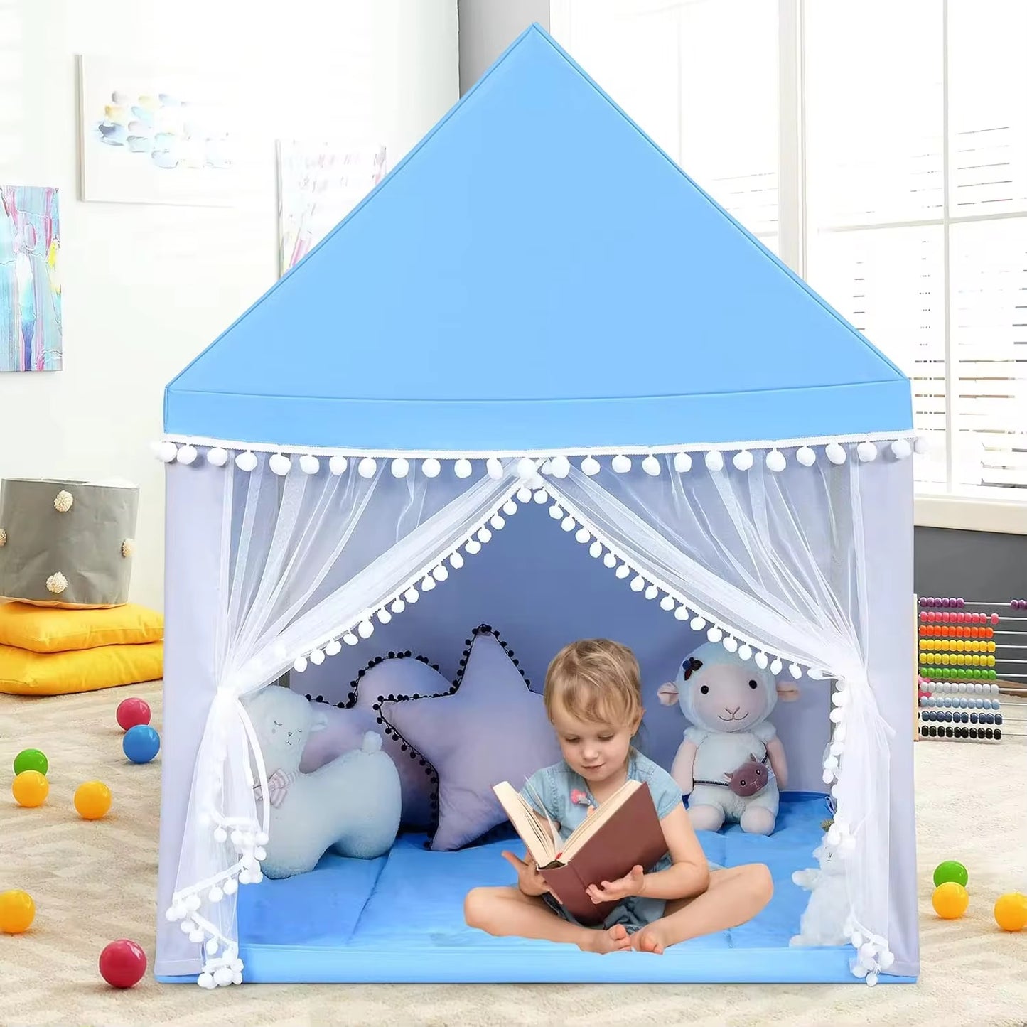 Kids' Play Tent House (BLUE)