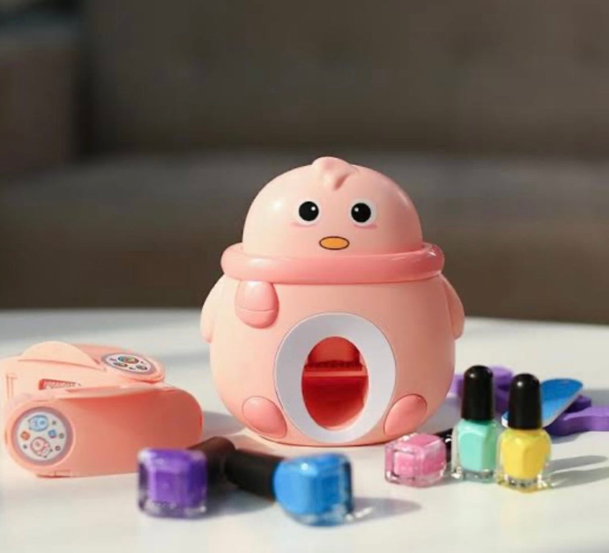 chicken-shaped Nail Beauty Manicure Suit toy set ! (1 pc)