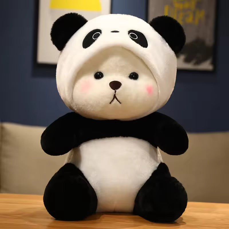 Panda with Cap – Soft Plush teddy bear (43cm)