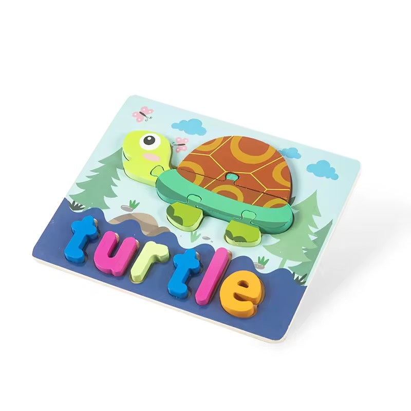 2 in 1 puzzle board for kids !