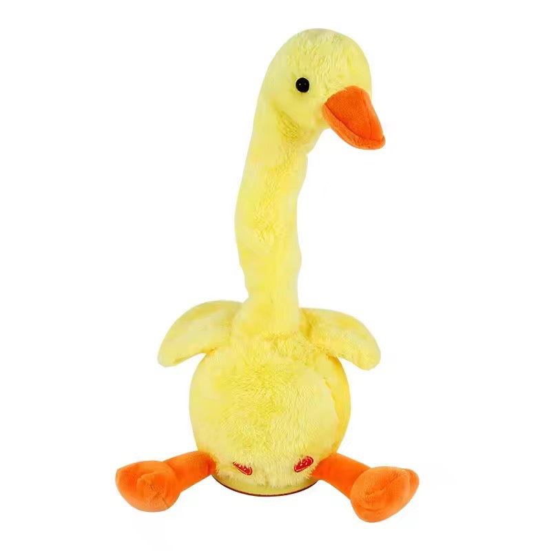 Dancing Duck Talking Plush Toy with Lights & Music