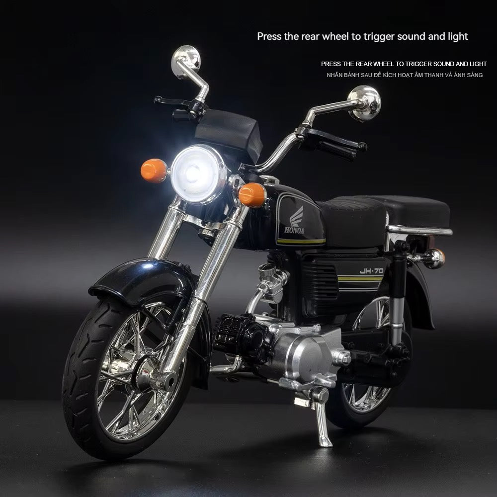 1:10 Diecast Honda 70 Model Bike - 1Pc