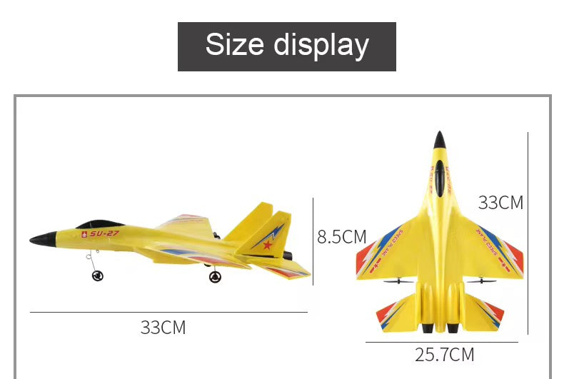 RC SU-35 Fighter Jet – Remote Control Flying Plane with EPP Foam Body