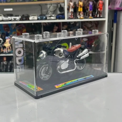 Premium Die-Cast Motorcycle Model with Acrylic Display Box –  Mini Bike