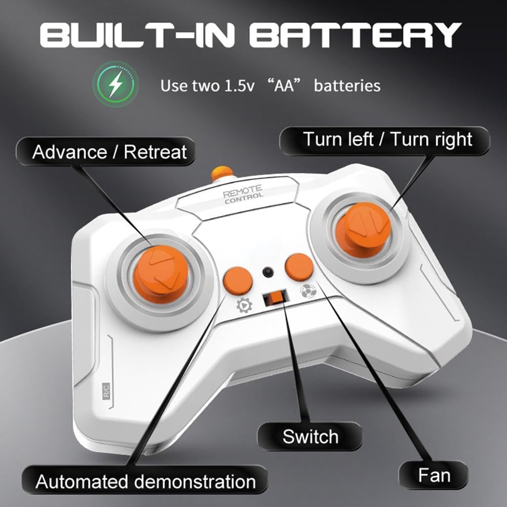 Wall Climbing RC Spider – 360° Rotating Remote Control Gravity-Defying Toy