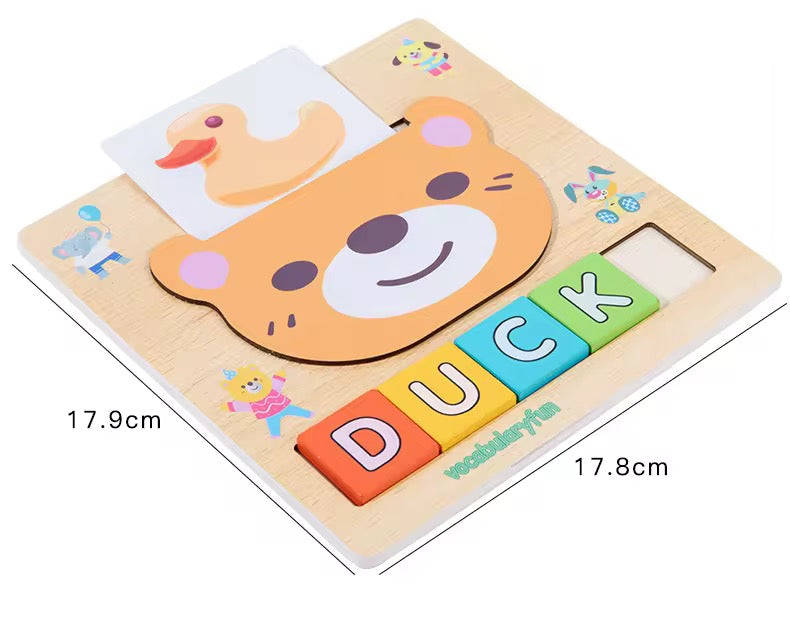 2-in-1 Wooden Digital Clock & Shape Sorter Toy – Early Learning Educational Toy