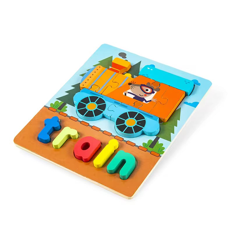 2 in 1 puzzle board for kids !
