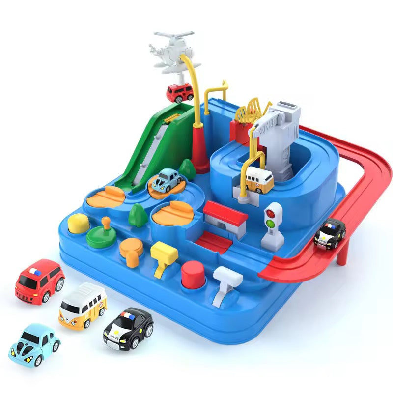 DIY Great Adventure Parking Lot Train & Track Set