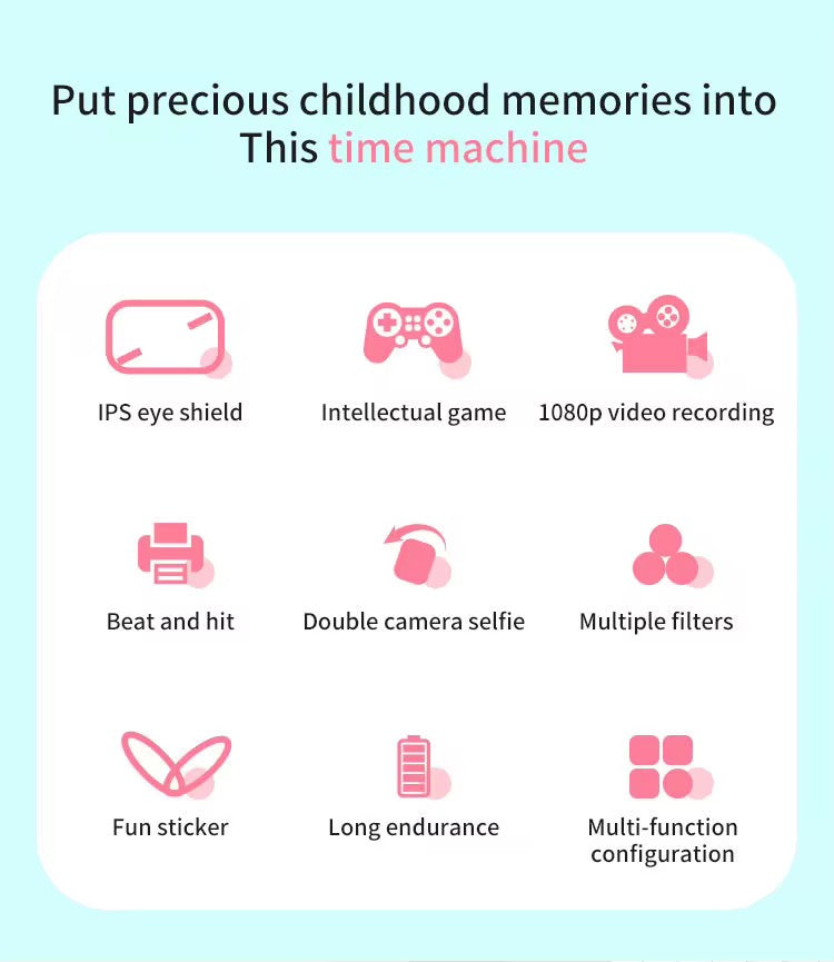 Rechargeable Instant Print Camera with Paper!