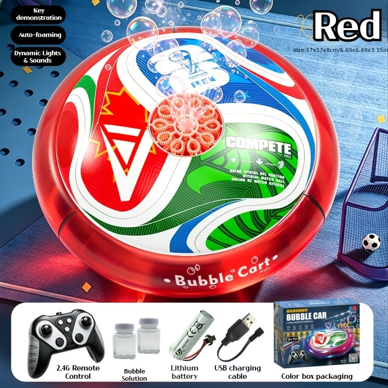 Remote Control Soccer Bubble Car