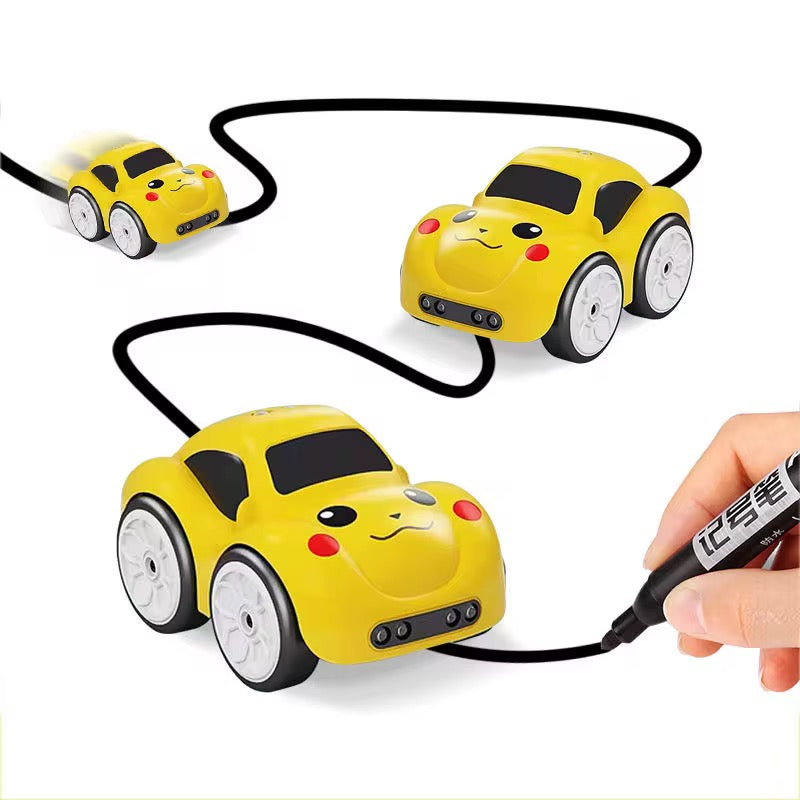 2.4GHz Electric Mini Follow Car – Remote & Induction Control Toy