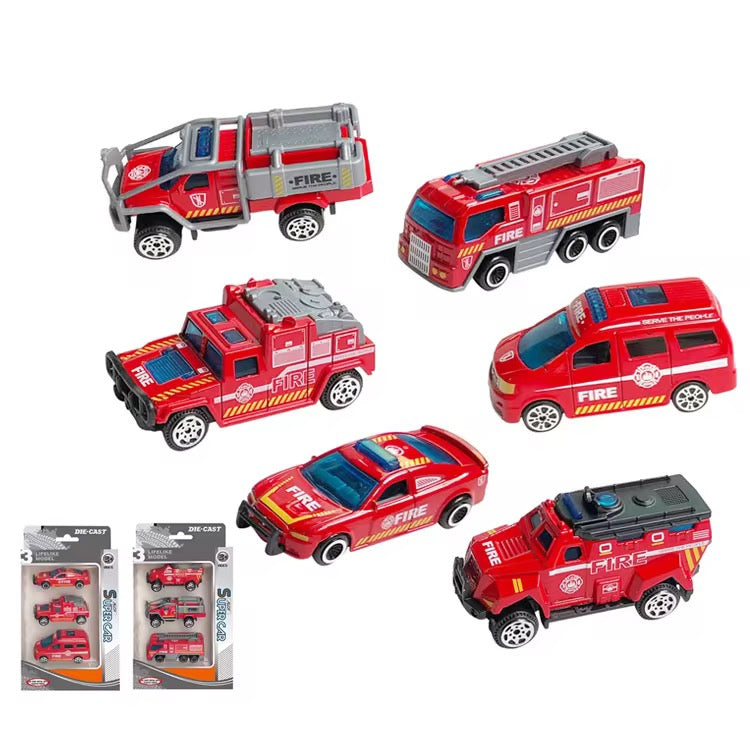 Pack of 4 Mini metal cars - Die cast model