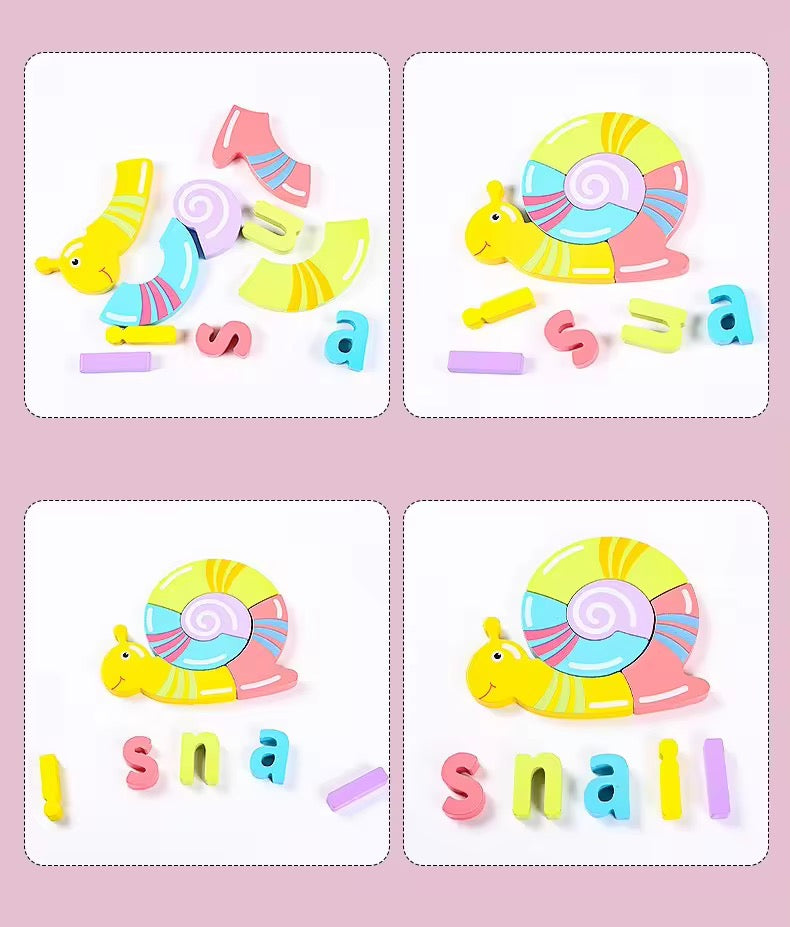 2 in 1 puzzle board for kids !