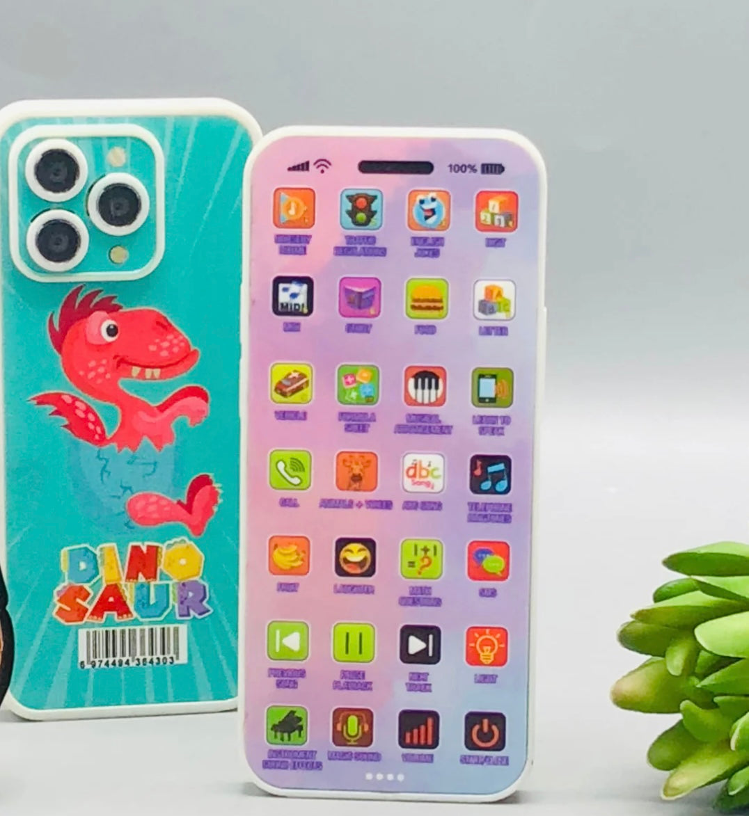 Rechargeable iphone 17 pro max |Kids version| Educational Fun learning iphone Toy