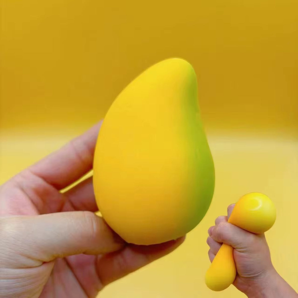 Mango-Shaped Stress-Free Squeezing Toy