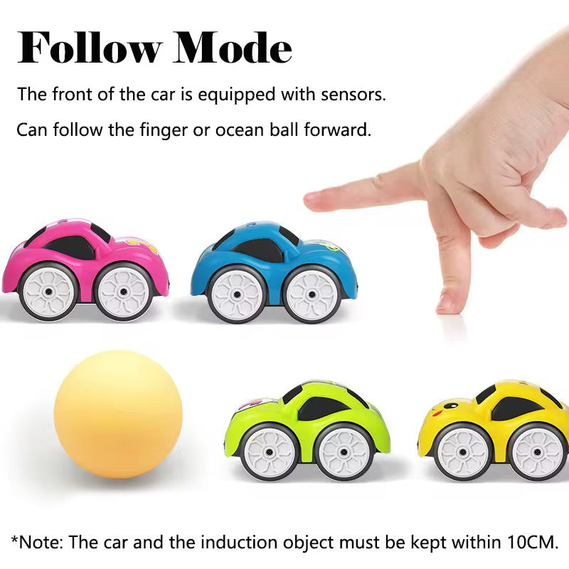 2.4GHz Electric Mini Follow Car – Remote & Induction Control Toy