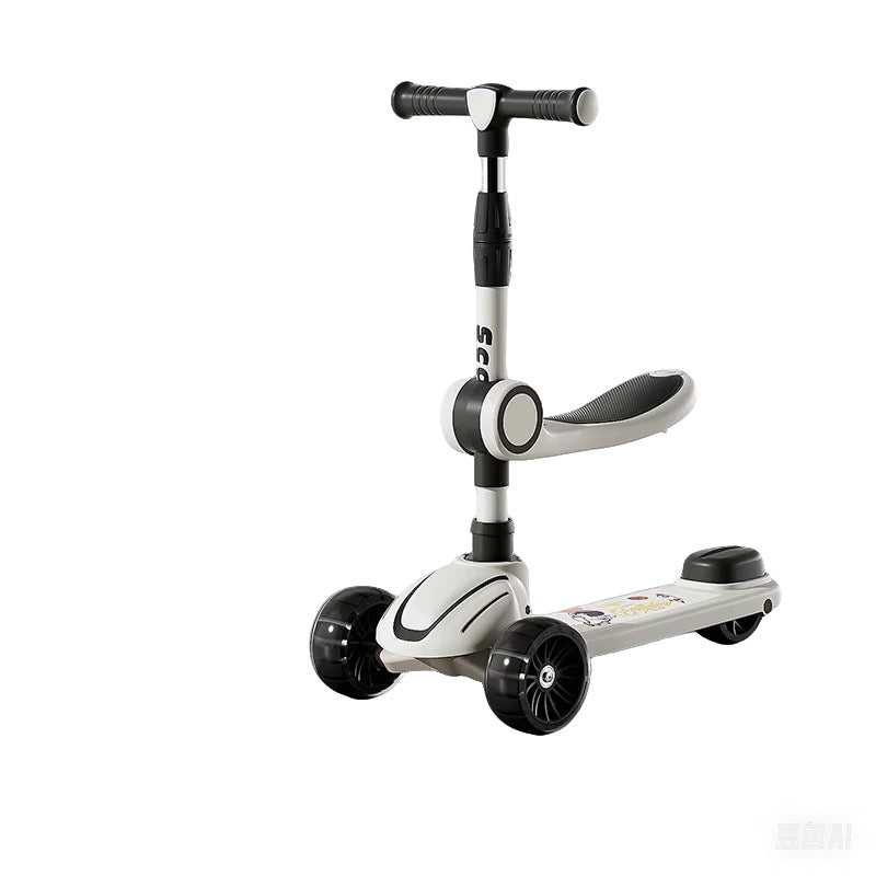 2 in 1 Kids Scooty Ride-On Toy