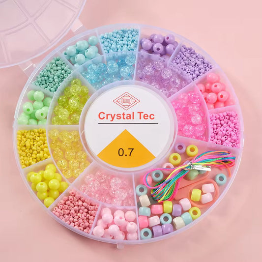 Mini Kids DIY Jewelry Bead Kit – Mixed  Beads