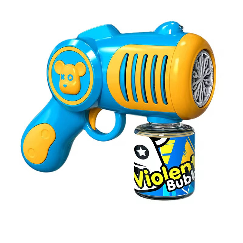 Children bubble gun with lights