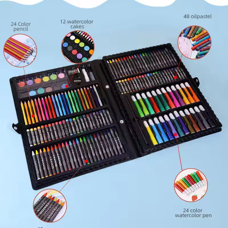 Colouring Art Kit – Multi-Character Box Set for Kids 168 pcs &  68pcs