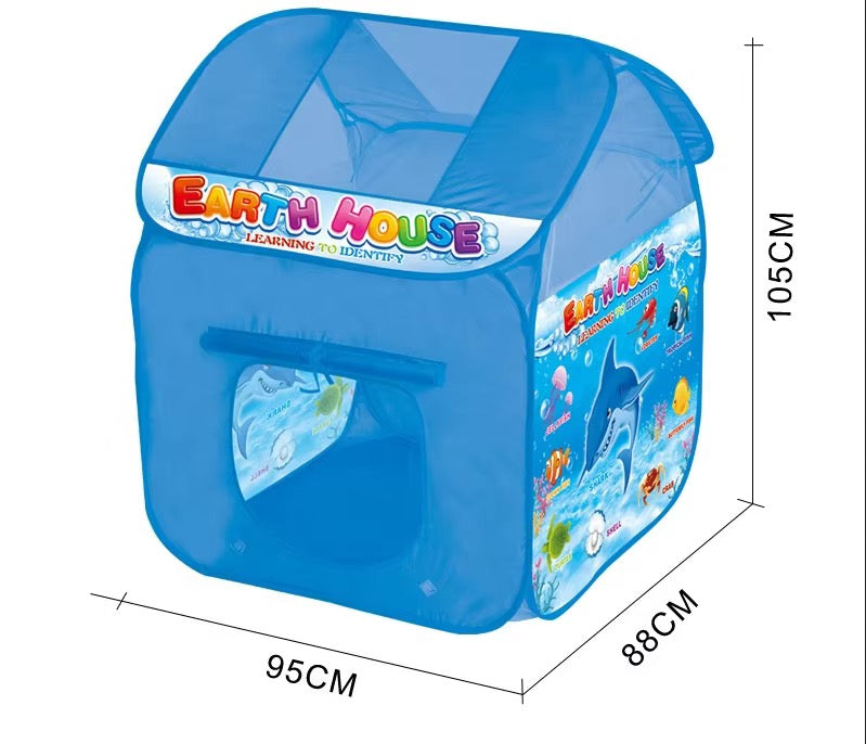 Kids Play Tent House Earth House – Indoor & Outdoor Fun Tent
