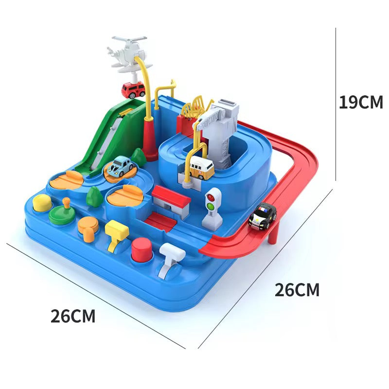 DIY Great Adventure Parking Lot Train & Track Set