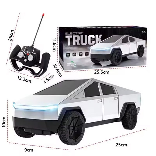 Tesla Cybertruck RC Remote Control Pickup Truck – Rechargeable Battery!