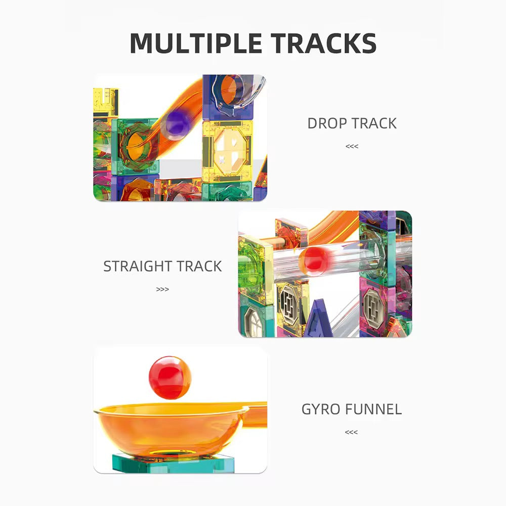 3D Magnetic Building Blocks for Kids (42 pcs)