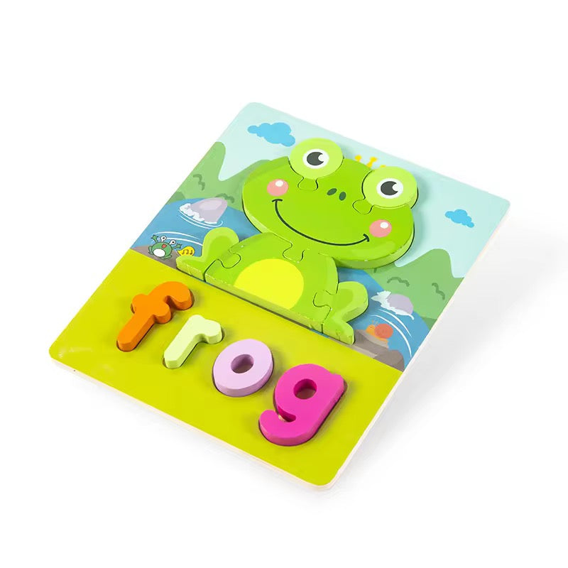 2 in 1 puzzle board for kids !