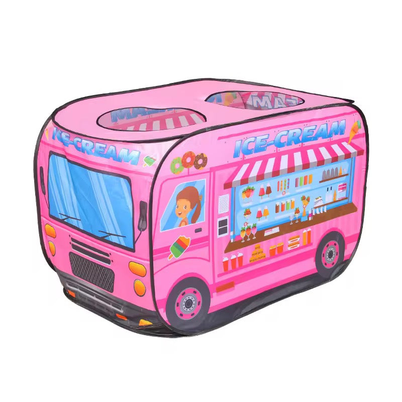Kids Bus Tent Playhouse – Fun Adventure Themes!