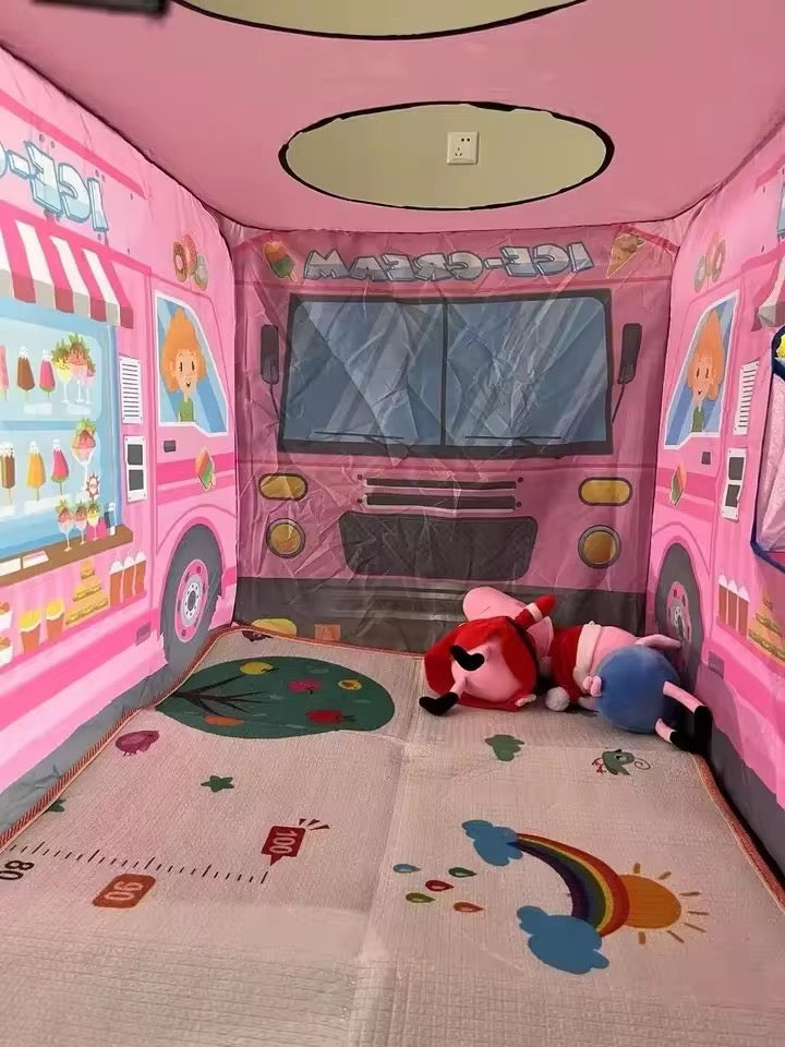 Kids Bus Tent Playhouse – Fun Adventure Themes!