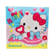 Diamond Painting Cartoon Character Art Kit – DIY Crystal Mosaic Canvas