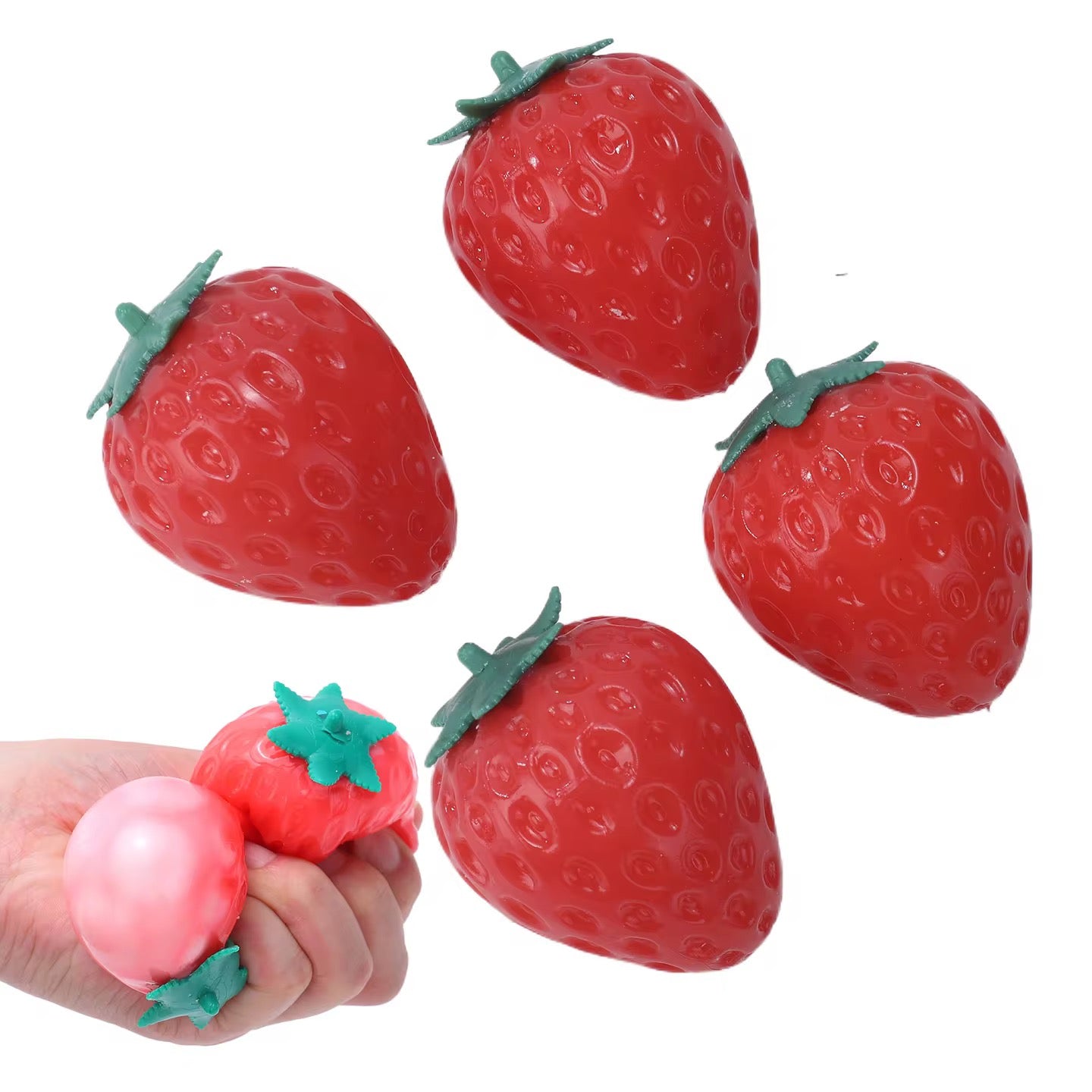 Strawberry Stress-Free Squeezing Toy