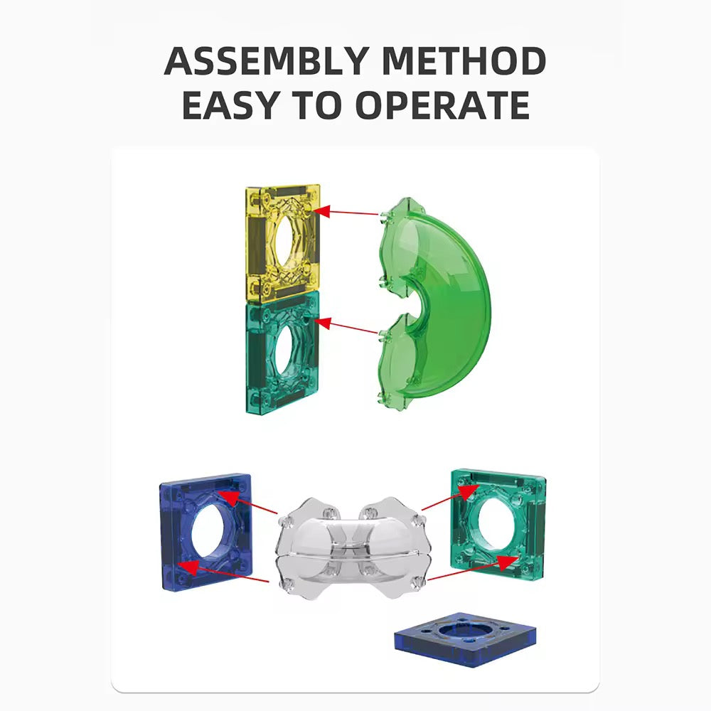 3D Magnetic Building Blocks for Kids (42 pcs)