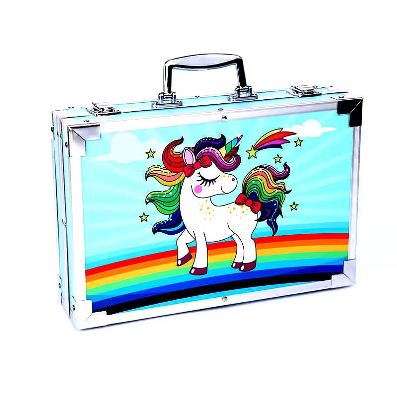 Unicorn Art Set for Kids – All-in-1 Drawing & Painting Kit 145 PCS