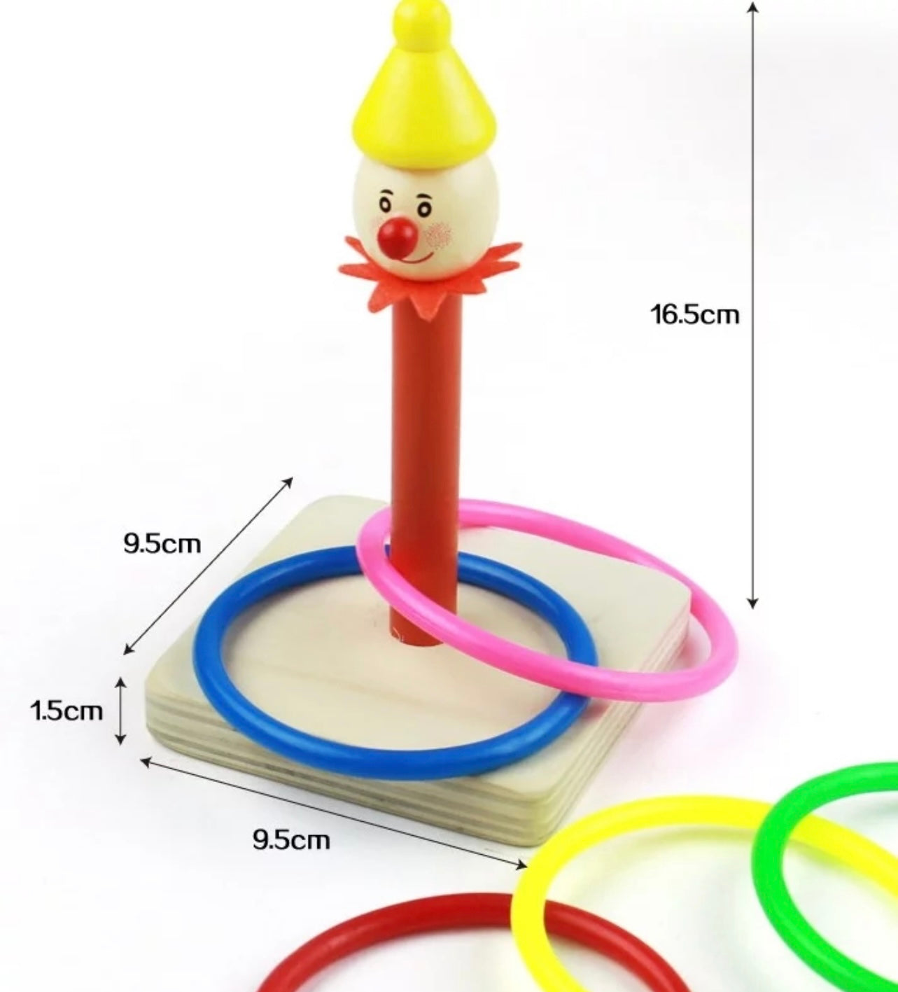 Wooden throwing Ring Toss Game