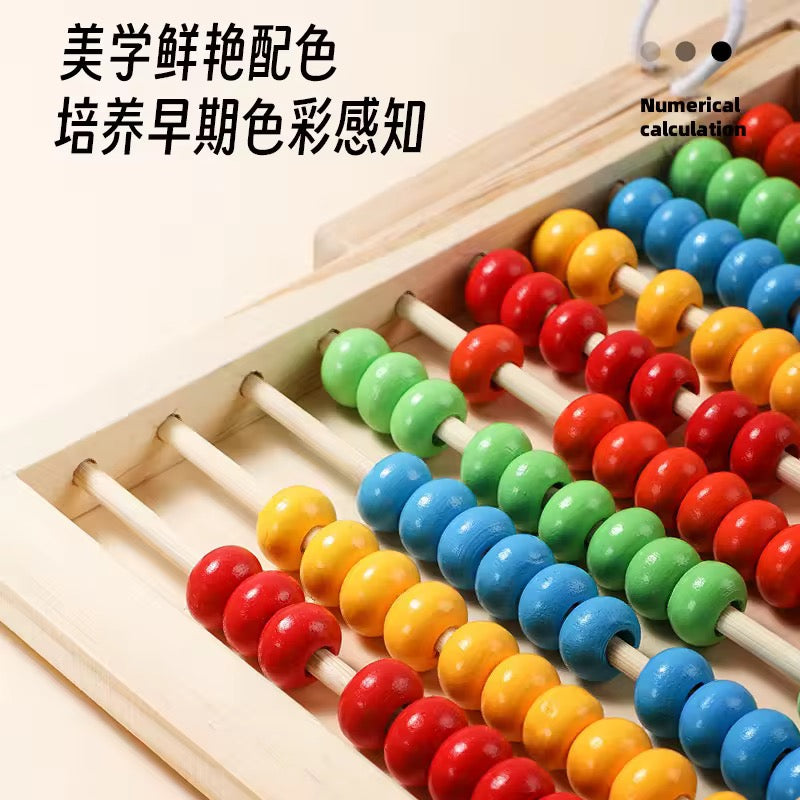 Wooden Abacus Toy – Counting & Math Learning Tool for Kids