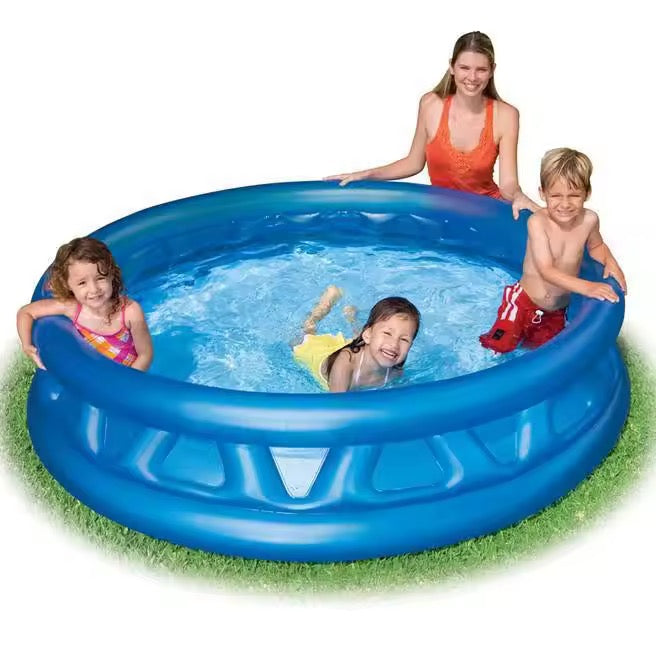 Inflatable Kids Splash Pool – Portable Outdoor Water Play Pool