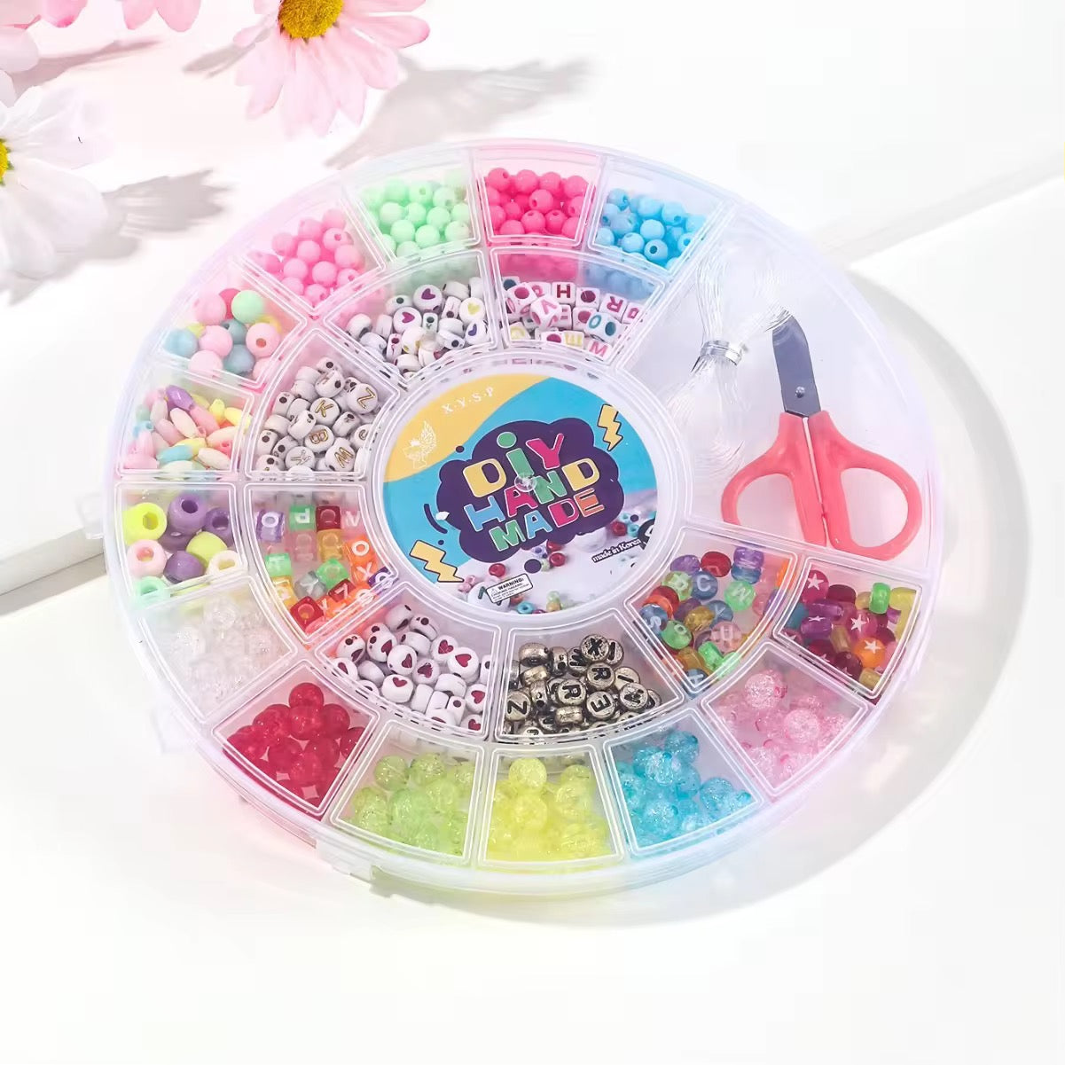 Mini Kids DIY Jewelry Bead Kit – Mixed  Beads