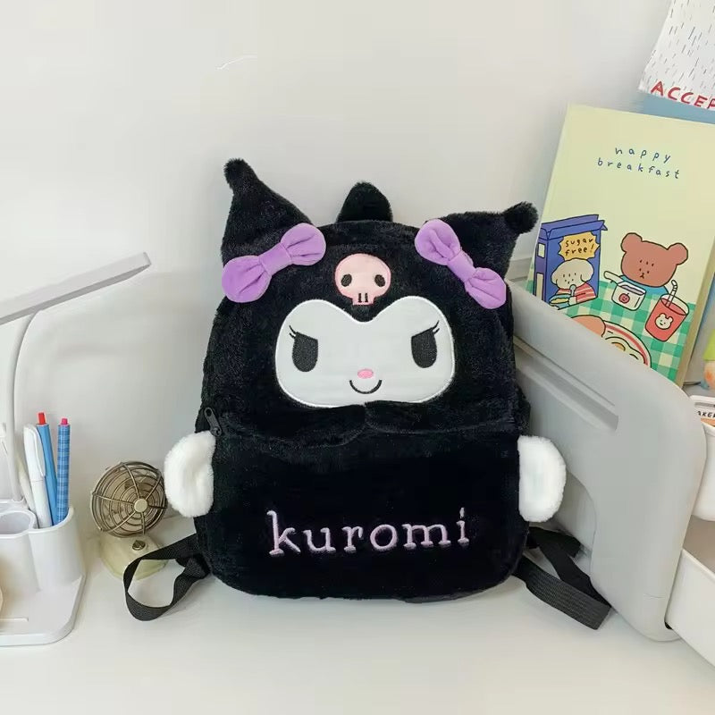 Adorable Kitty & Kuromi Plush Bags – Perfect for Kids!