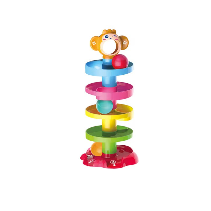 Baby Roll Ball Stacking Tower